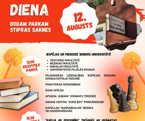 Dodam parkam stipras saknes: Senioru diena Krustpils parkā