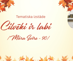 Tematiska izstāde no bibliotēkas krājuma ‘’Cilvēki ir labi’’ 