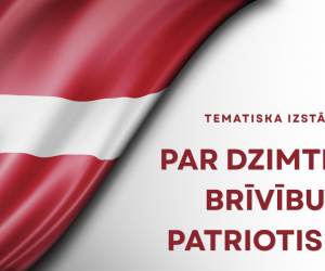  Tematiska izstāde no bibliotēkas krājuma 