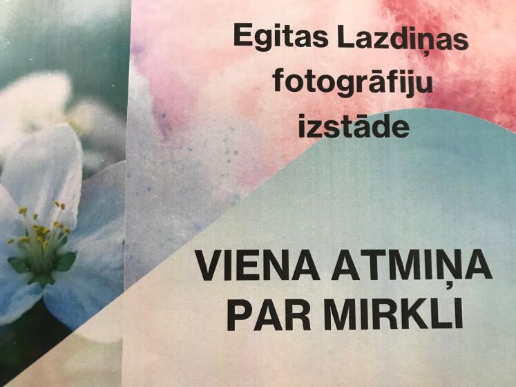 Biržu bibliotēka no 20.septembra aicina uz Egitas Lazdiņas fotogrāfiju izstādi