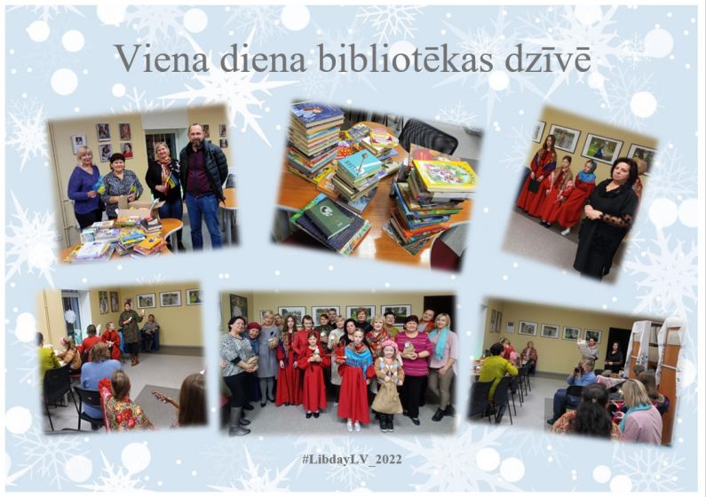 Viena diena bibliotēkas dzīvē 2022