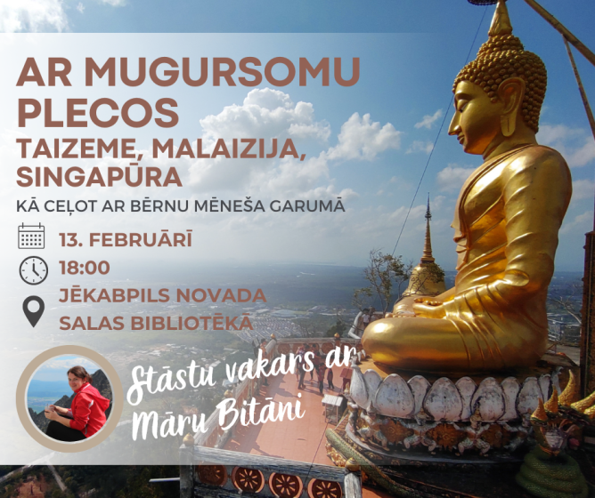 Salas bibliotēka 13.februārī pl. 18.00 aicina uz pasākumu 
