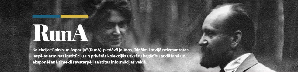 Raiņa un Aspazijas daiļradei un dzīvei veltītā datu kolekcija -RunA