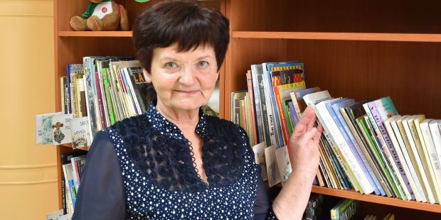  Atvadu vārdi Kalna bibliotēkas vadītājai Marutai Orbidānei