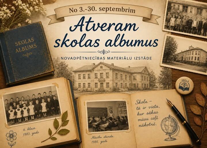 Variešu bibliotēka septembrī aicina uz novadpētniecības materiālu izstādi 