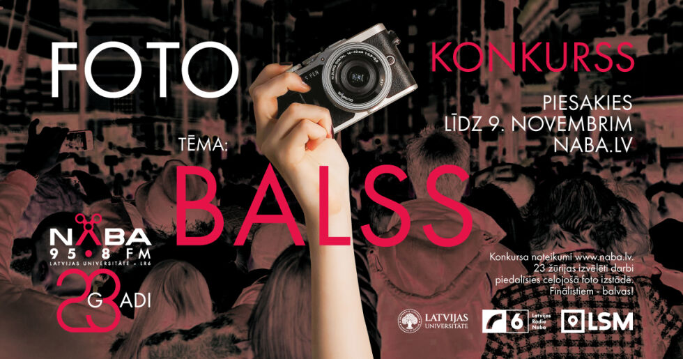 Radio NABA aicina piedalīties fotokonkursā “BALSS”