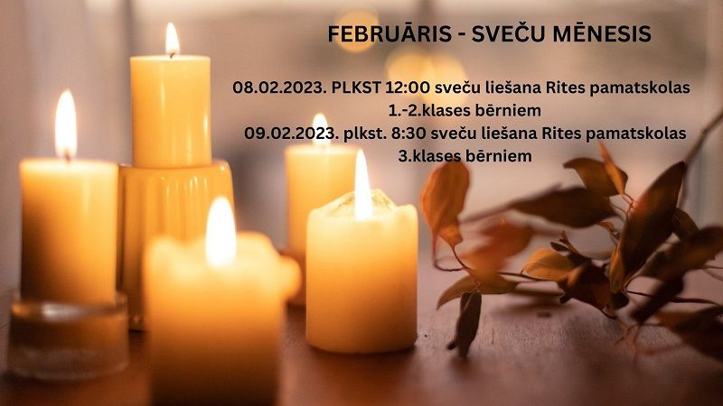 Rites bibliotēka aicina Sveču mēnesī uz sveču liešanas nodarbībām