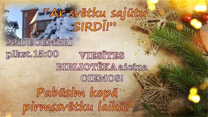 Viesītes bibliotēka aicina ciemos 