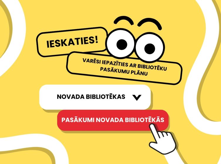Bibliotēkas mājas lapas jauna apakšsadaļa