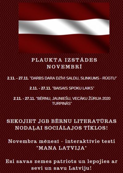 Notikumi novembrī!
