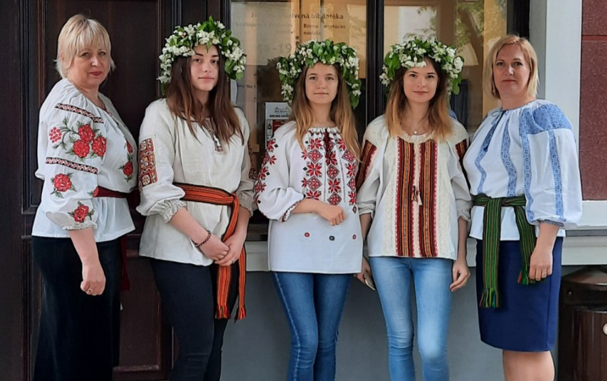 Foto mirkļi – ukraiņu un baltkrievu biedrību pasākumi sadarbībā ar bibliotēku