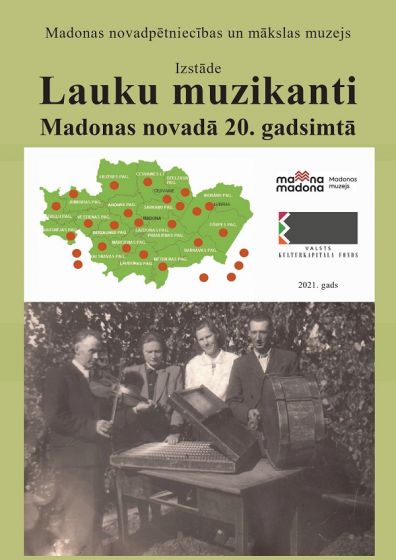Zasas bibliotēka aicina uz ceļojošo izstādi “Lauku muzikanti Madonas novadā 20.gadsimtā