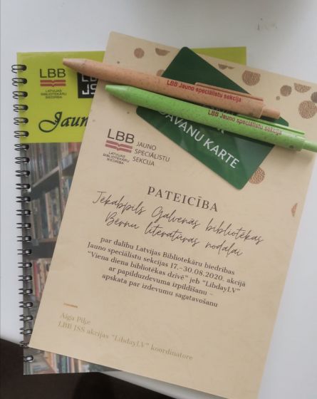 Pateicība JNGB Bērnu un jauniešu nodaļai 