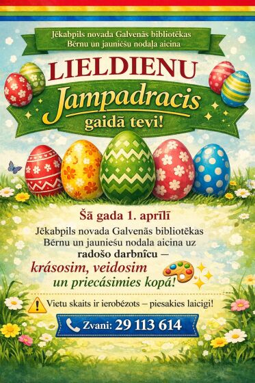LIELDIENU JAMPADRACIS! 