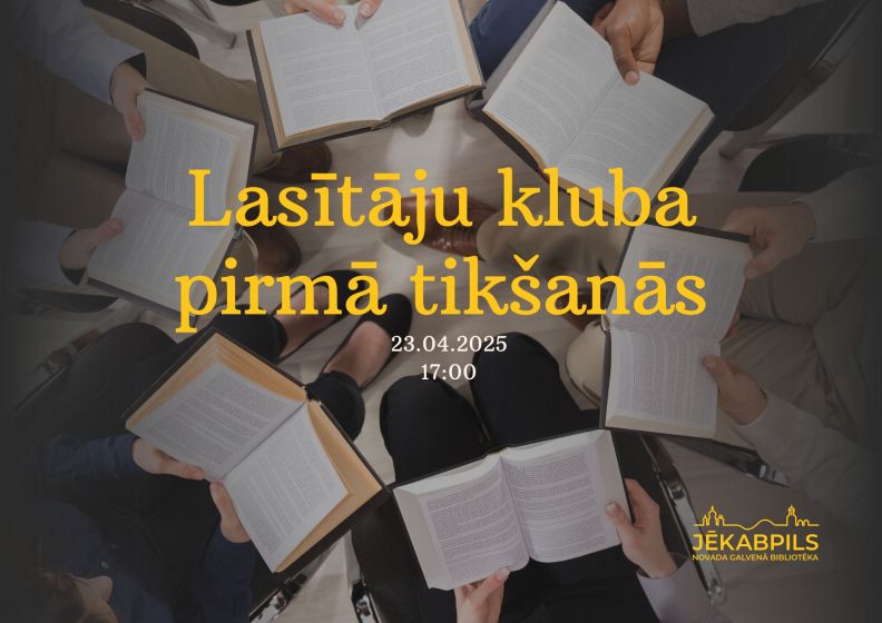 Lasītāju kluba pirmā tikšanās