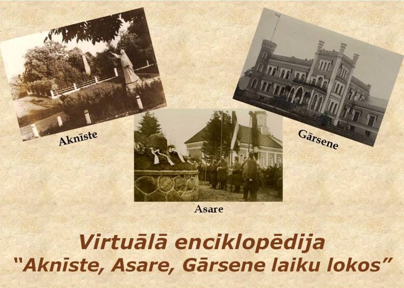 Virtuālā enciklopēdija: Aknīstes novads laiku lokos