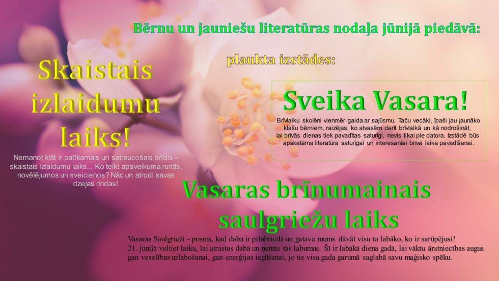Notikumi jūnijā
