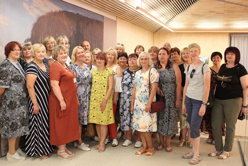 Profesionālās pieredzes apmaiņas brauciens uz Ogres novada bibliotēkām