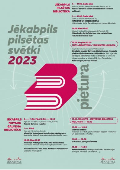 Jēkabpils pilsētas svētki 2023 / programma