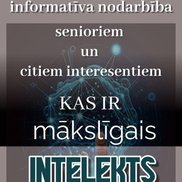 Aknīstes bibliotēka 11.februārī plkst. 15.00 aicina uz informatīvu nodarbību par mākslīgo internetu