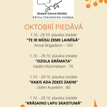 Notikumi oktobrī 
