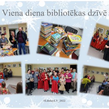 Viena diena bibliotēkas dzīvē 2022