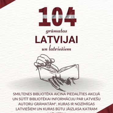 Aicinām piedalīties akcijā 