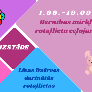 Salas bibliotēkā no 1.-19.septembrim Līvas Dzērves darinātās rotaļlietas