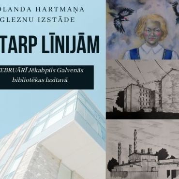 Rolanda Hartmaņa virtuālā gleznu izstāde “Starp līnijām”
