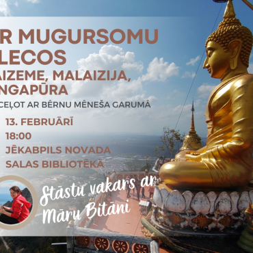 Salas bibliotēka 13.februārī pl. 18.00 aicina uz pasākumu 