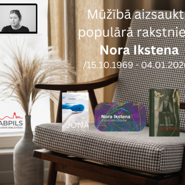 Mūžībā aizsaukta populārā rakstniece Nora Ikstena