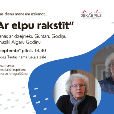 Aicinām uz tikšanos ar Guntaru Godiņu un Aigaru Godiņu