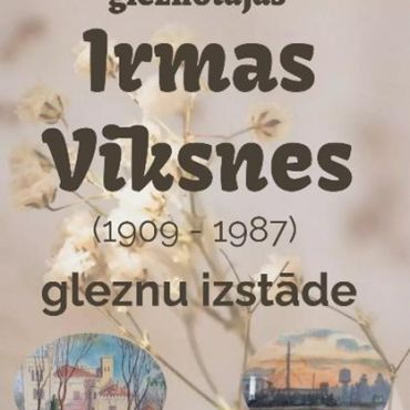 Aknīstes bibliotēka līdz 26.04 ielūdz uz novadnieces Irmas Vīksnes gleznu izstādi