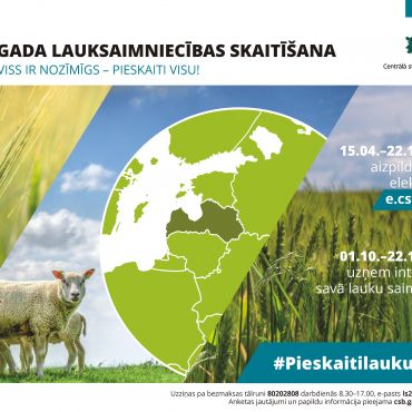 LAUKOS VISS IR NOZīMīGS – PIESKAITI VISU!