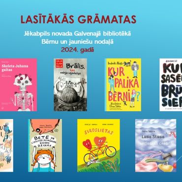Lasītākās grāmatas 2024. gadā!
