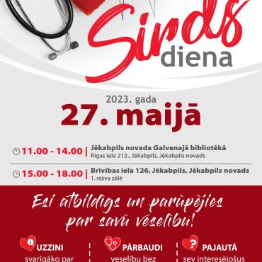 SIRDS VESELĪBAS DIENA  JĒKABPILĪ