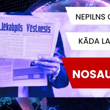Virtuālā novadpētniecības izstāde “Nepilns gadsimts kāda laikraksta nosaukumā. “Jēkabpils Vēstnesis””.