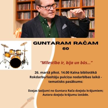 26.martā plkst. 14.00 Kalna bibliotēkā tematiska nodarbība 