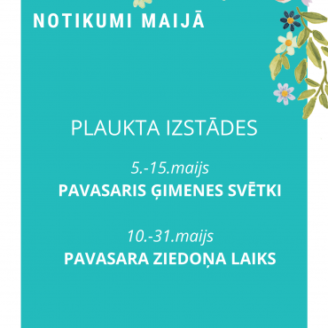 Aktualitātes maijā! 