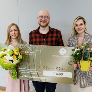  Jauno rakstnieku konkursa laureāts – Toms Deimonds Barvidis