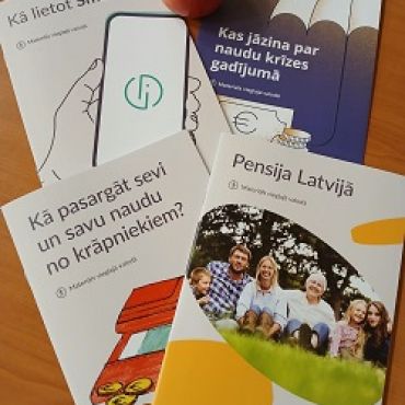 Jēkabpils novada bibliotēkās pieejami bukleti vieglajā valodā finanšu pratībā