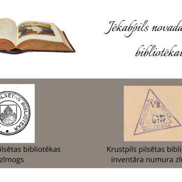 Jēkabpils novada Galvenajai bibliotēkai - 100