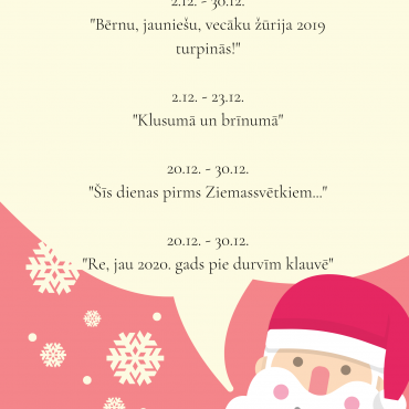 Izstādes decembrī