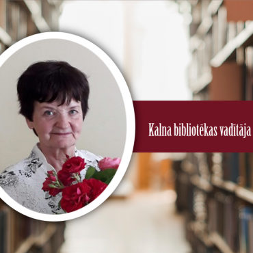 Jēkabpils novada Kalna bibliotēkas vadītāja Maruta Orbidāne