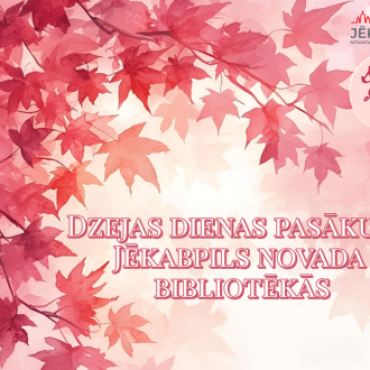 Dzejas dienas pasākumi Jēkabpils novada bibliotēkās
