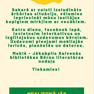 Informējam!