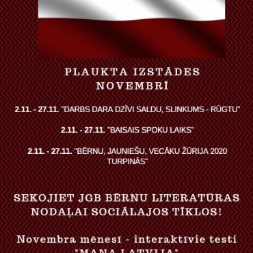 Notikumi novembrī!