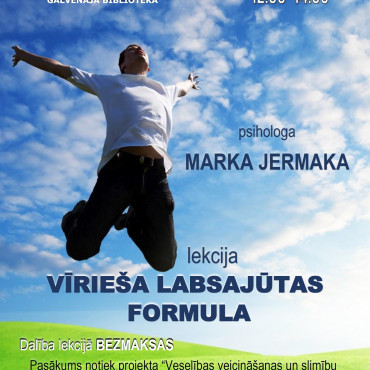Lekcija Vīrieša labsajūtas formula
