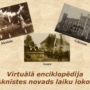 Konkurss skolēniem un citiem interesentiem par Aknīstes novada vēsturi: Latvija sākas ar vidi, kurā tu dzīvo