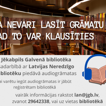 Izmanto iespēju!